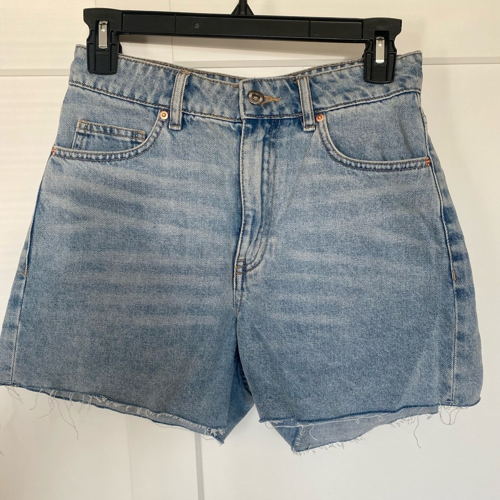 H&M High Waisted Jean Shorts